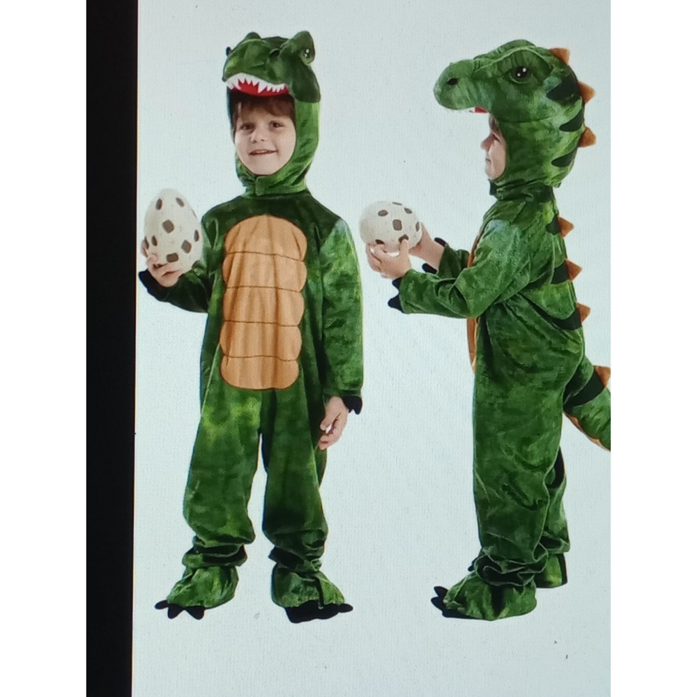 Spooktacular Creations Green T-rex 18-24 Months